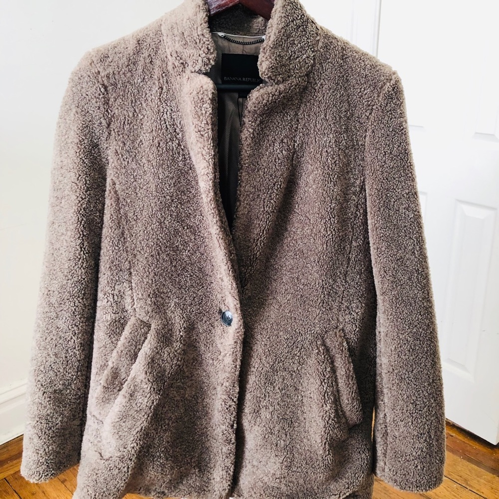 Banana Republic Teddy Bear Blazer